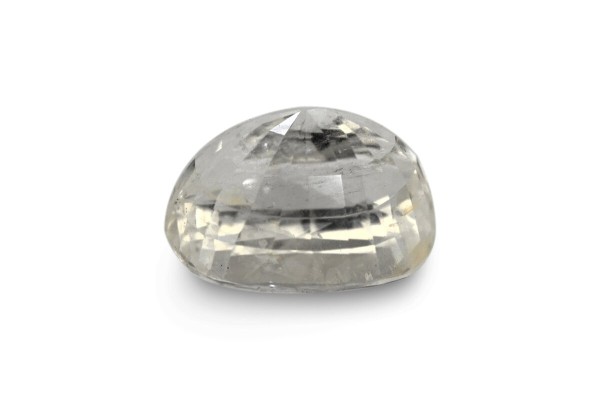 4.61 cts Unheated Natural White Sapphire (White Pukhraj)