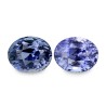 12.66 cts Unheated Natural Blue Sapphire (Neelam) - Earring Pair
