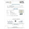 Gem Testing Laboratory | GJEPC Report for 3.47 cts Unheated Natural White Sapphire (White Pukhraj)