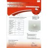 HIRCO Enterprises Pvt Ltd Report for 2.55 cts Natural Pearl (Moti)