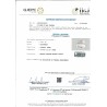 IIGJ Research & Laboratories | GJEPC Report for 3.07 cts Unheated Natural White Sapphire (White Pukhraj)