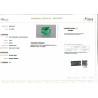 IIGJ Research & Laboratories | GJEPC Report for 3.76 cts Natural Emerald - Colombia (Panna)