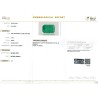 IIGJ Research & Laboratories | GJEPC Report for 3.48 cts Natural Emerald (Panna)
