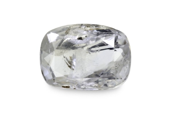 3.88 cts Unheated Natural White Sapphire (White Pukhraj)