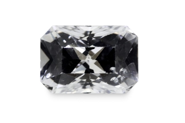 3.1 cts Unheated Natural White Sapphire (White Pukhraj)