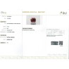 IIGJ Research & Laboratories | GJEPC Report for 2.12 cts Unheated Natural Ruby (Manikya)