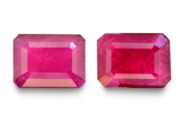 4.3 cts Unheated Natural Ruby (Manikya) - Earring Pair