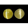 1.91 cts Natural Cats Eye (Lehsunia) - Earring Pair