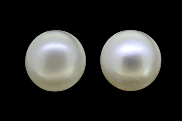 3.38 cts Natural Pearl (Moti) - Earring Pair
