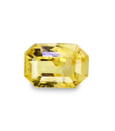 7.70 cts Unheated Natural Yellow Sapphire