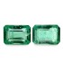 3.79 cts Natural Emerald (Panna) - Earring Pair