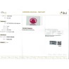 IIGJ Research & Laboratories | GJEPC Report for 2.33 cts Unheated Natural Ruby (Manikya)