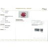 IIGJ Research & Laboratories | GJEPC Report for 2.17 cts Unheated Natural Ruby (Manikya)