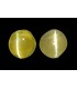 1.91 cts Natural Cats Eye (Lehsunia) - Earring Pair