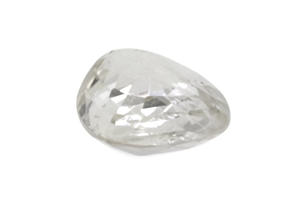4.03 cts Unheated Natural White Sapphire (White Pukhraj)