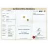 Gemmological Institute of Colombo Report for 6.17 cts Unheated Natural Yellow Sapphire (Pukhraj)