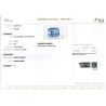 IIGJ Research & Laboratories | GJEPC Report for 12.1 cts Unheated Natural Blue Sapphire (Neelam)