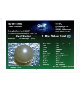 1.59 cts Natural Pearl - Moti (SKU:90140570)