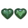 6.34 cts Natural Emerald (Panna) - Earring Pair