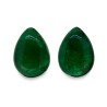 8.78 cts Natural Emerald (Panna) - Earring Pair