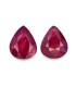 4.46 cts Unheated Natural Ruby (Manak) - Earring Pair