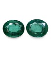5.01 cts Natural Emerald (Panna) - Earring Pair