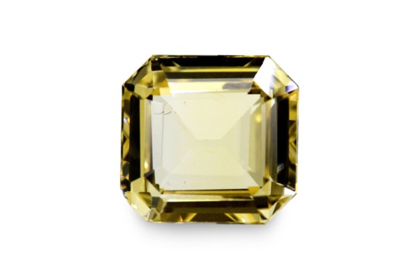 3.45 cts Unheated Natural White Sapphire (White Pukhraj)