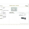 IIGJ Research & Laboratories | GJEPC Report for 3.16 cts Unheated Natural White Sapphire (White Pukhraj)