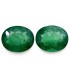 13.03 cts Natural Emerald (Panna) - Earring Pair