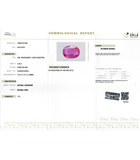 2.58 cts Unheated Natural Ruby - Myanmar (Burma) - Manak (SKU:90145117)