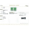 IIGJ Research & Laboratories | GJEPC Report for 16.56 cts Natural Emerald (Panna) - Earring Pair