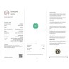International Gemological Institute Report for 4.67 cts Natural Emerald - Colombia (Panna)