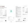 International Gemological Institute Report for 2.66 cts Natural Emerald - Colombia (Panna)