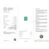 International Gemological Institute Report for 2.23 cts Natural Emerald - Colombia (Panna)