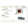 IIGJ Research & Laboratories | GJEPC Report for 6.94 cts Natural Hessonite Garnet (Gomedh)