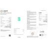 International Gemological Institute Report for 2.86 cts Natural Emerald - Colombia (Panna)