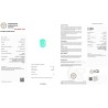International Gemological Institute Report for 3.90 cts Natural Emerald - Colombia (Panna)