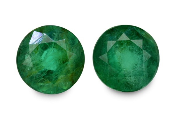 2.99 cts Natural Emerald (Panna) - Earring Pair