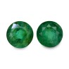 2.99 cts Natural Emerald (Panna) - Earring Pair