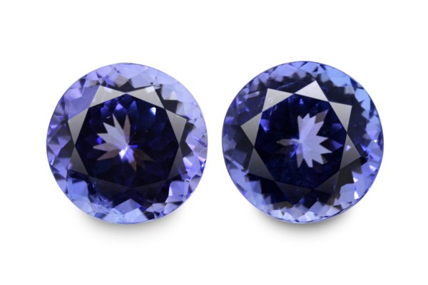 4.43 cts Natural Tanzanite - Earring Pair