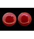 6.31 cts Natural Coral (Moonga) - Earring Pair