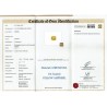 Gemmological Institute of Colombo Report for 7.05 cts Unheated Natural Yellow Sapphire (Pukhraj)