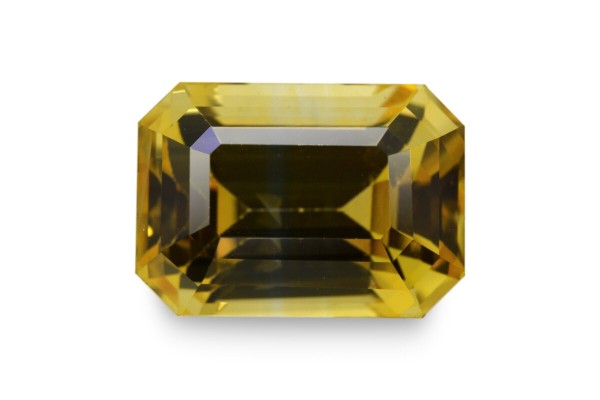 8.3 cts Unheated Natural Yellow Sapphire - Srilanka (Ceylon) (Pukhraj)