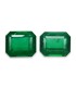 16.56 cts Natural Emerald (Panna) - Earring Pair