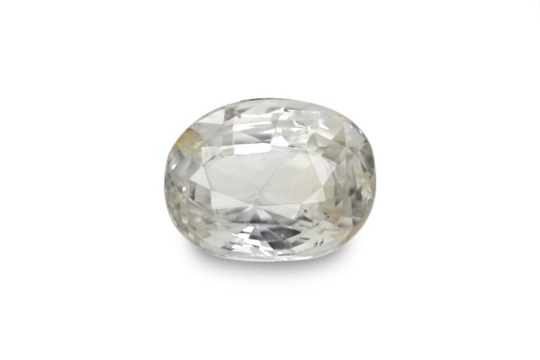4.16 cts Unheated Natural White Sapphire (White Pukhraj)