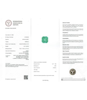 4.67 cts Natural Emerald - Columbia - Panna (SKU:90151323)