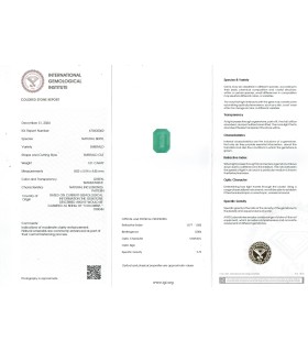 1.51 cts Natural Emerald - Columbia - Panna (SKU:90151330)