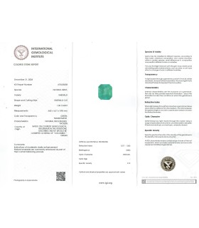 1.38 cts Natural Emerald - Columbia - Panna (SKU:90151361)