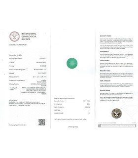 2.25 cts Natural Emerald - Columbia - Panna (SKU:90151385)