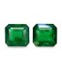 3.74 cts Natural Emerald (Panna) - Earring Pair